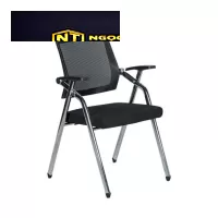 Ghế họp khung tựa bọc vải lưới, ghế có thể gấp gọn và xếp lồng lại với nhau GL402TB